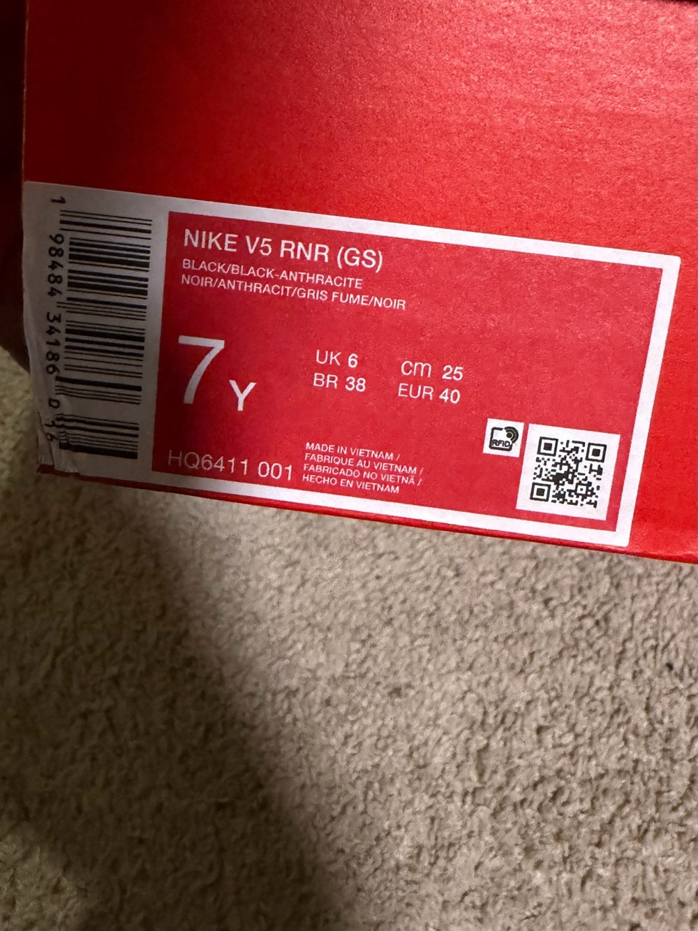 Nike V5 RNR - Picture 7 of 7
